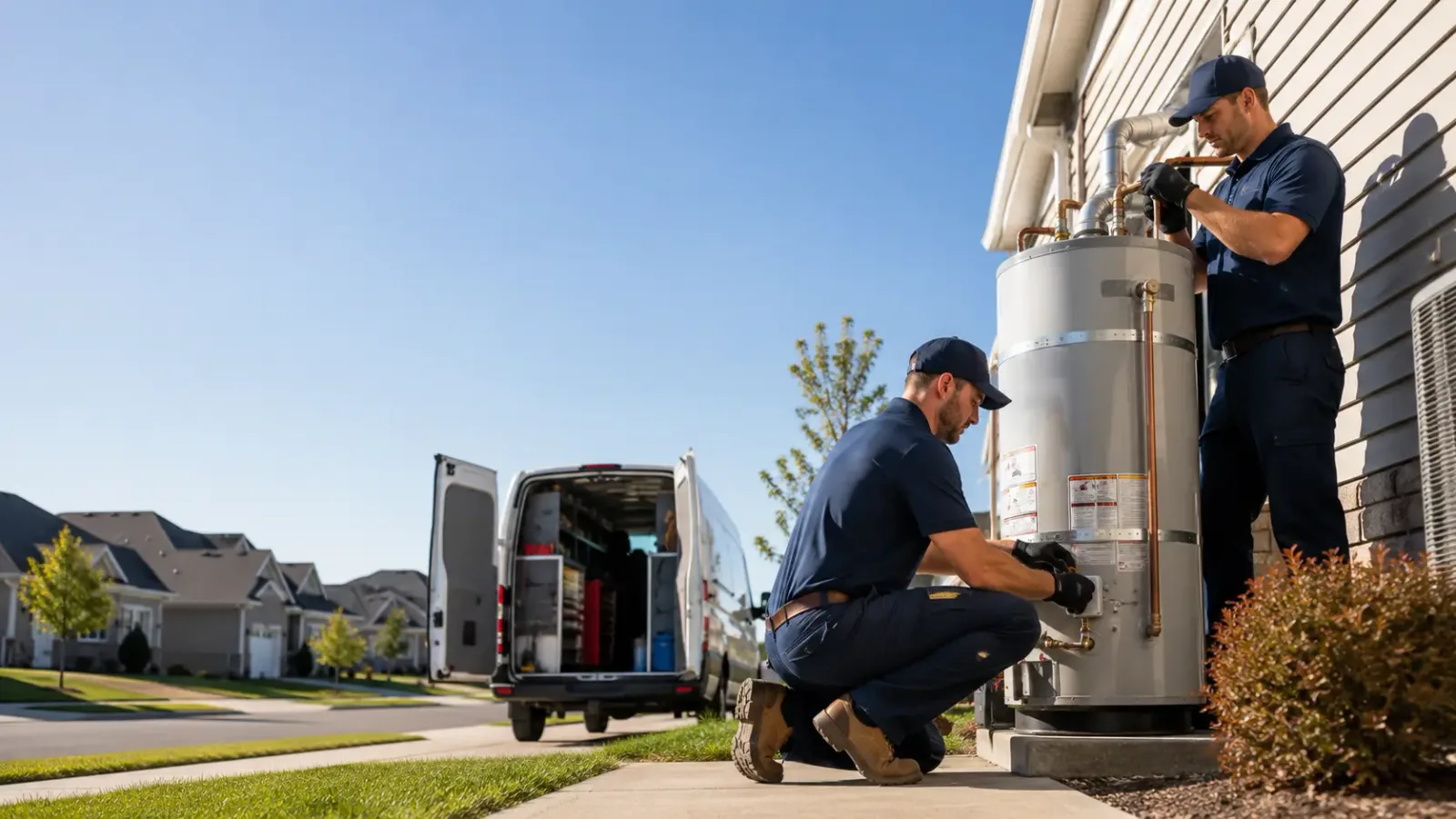 Water Heater Installation in Melcher Dallas, IA